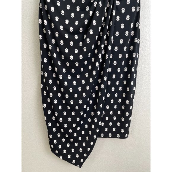 NEW Banana Republic Womens Small V Neck Faux Wrap Stretch Sheath Dress - Picture 2 of 10